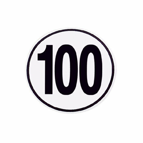 Schild 100 km/h