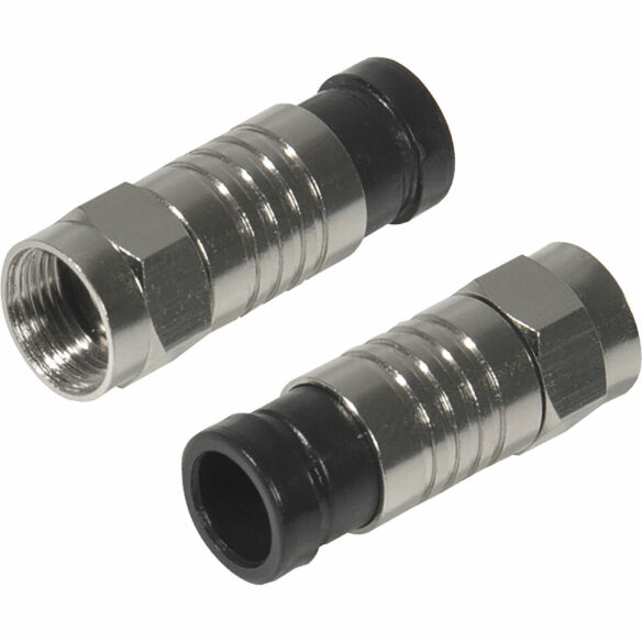 F-Kompressionsstecker 7 mm, 2 Stück F-Kompressionsstecker 7 mm, 2 Stück
