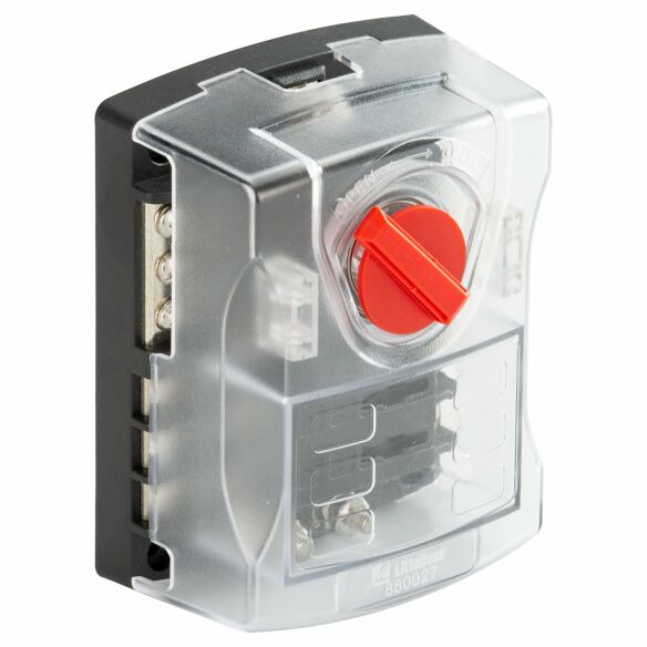 Sicherungsblock ST ATO® Series mit Erdungsschiene