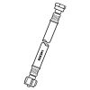 Hochdruck-Schlauchleitung Caramatic ConnectBasic G.2 (Shell-F), 450 mm