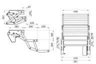 Double Step electric 12 Volt 440 Alu 89 383