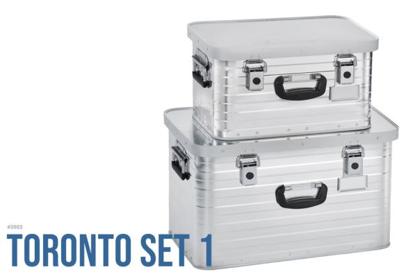 Aluminiumboxen Toronto Set 1 (29 l & 63 l)