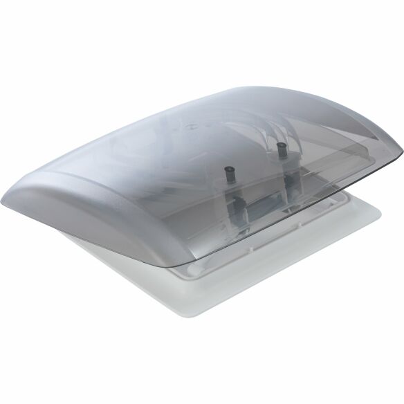 Dachhaube VisionVent S pro mit Fliegengitter und Verdunkelung, signalweiß