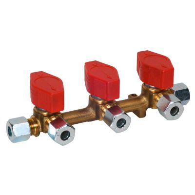 Comet X-Fix Verteilerblock, 10mm, 3-Abgänge Bei Camping Wagner