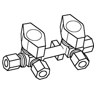 Verteilerblock Rohrverschraubung SB