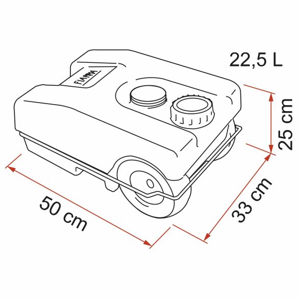 Roll Tank 23 W