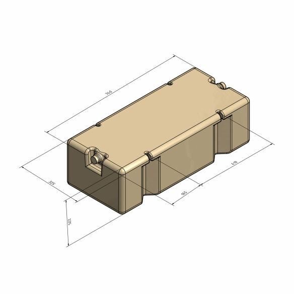 Frischwassertank 40