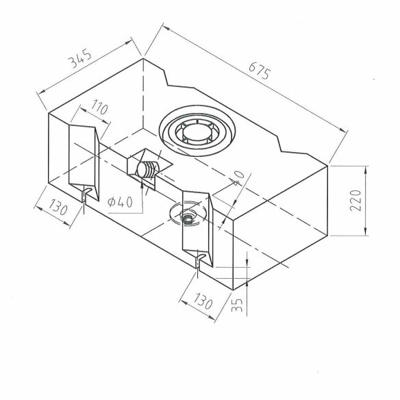 Frischwassertank 45