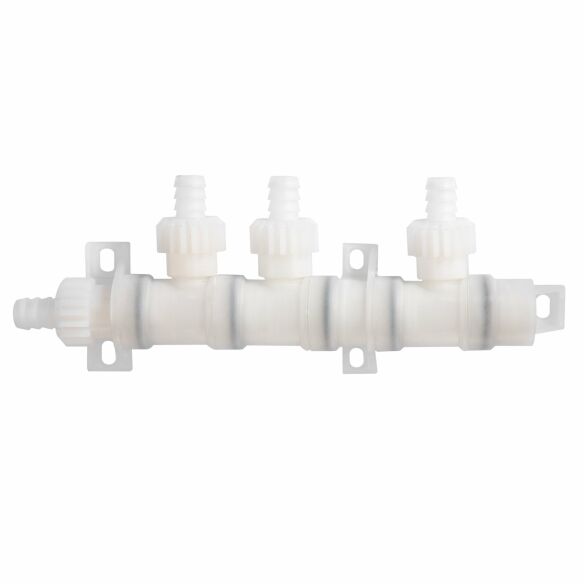 Verteilerblock 3-fach mit Muttern Verteilerblock 3-fach mit Muttern