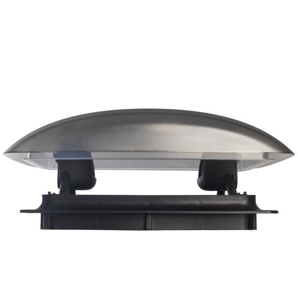 Dachhaube VisionVent S pro mit Fliegengitter und Verdunkelung, schwarz