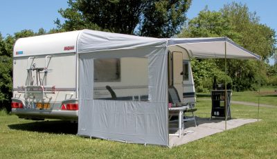 Seitenwand Wohnwagen Vorzelt Seitenteil Vordach Markise komp Fiemma Omnistor B 