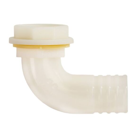 Auslaufstutzen, 30 mm, Winkel