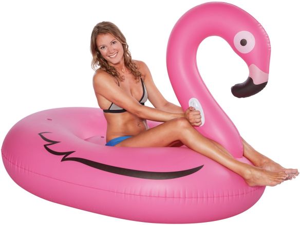  Badetier Flamingo