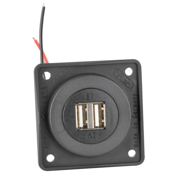 USB Steckdose anthrazit, lose USB Steckdose anthrazit, lose