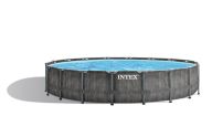 Intex Premium Frame Pool Set Prism Greywood (26742GN), 457x122cm 126742GN