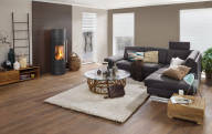 Kaminofen Palena Powerbloc! Compact • Stahl, schwarz 5 kW Mod. 2025 23/5761