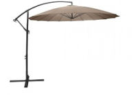 Ampelschirm Asiastyle Ø 3 m, taupe 613-400970-22