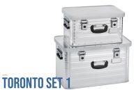 Aluminiumboxen Toronto Set 1 (29 l & 63 l) 3903