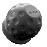 Soft-Ball – Schutzkappe für Anhängerkupplung, schwarz 117/023
