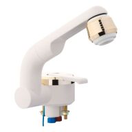 Einhebelmischer Perfect, weiß 300/165