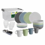 Geschirrset All Inclusive Dolomit 36-teilig 550/369