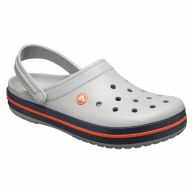 Crocband™ Clogs Light Grey / Navy