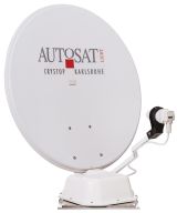 Sat-Anlage AutoSat Light S Digital Single, mit Einknopfbedienteil, schwarz 72 445