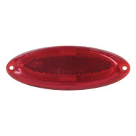 Markierungsleuchte oval rot 140/212