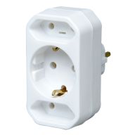 Euromultistecker 2+1