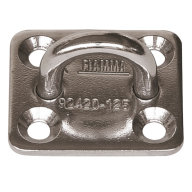 Fiamma Kit Square Plates Edelstahlhaken (4 Stück) 136/650