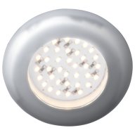 Einbauspot Nova, 36 SMD, 12V, mattsilber 320/837