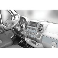 Richter Armaturenbrett-Veredelung Aluminium für Fiat Ducato Baujahr 10/2000 - 03/2002 * 86 604