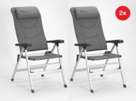 Isabella 2er-Spar-Set Campingsessel Thor Hellgrau 700006231