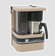 Kirk Electronic 24V Kaffeemaschine 6 Tassen, Braunbeige 25309010001F50