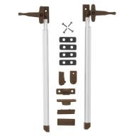 Automatik-Fensteraussteller mit Verschluss, Set 280 mm 208/014-1