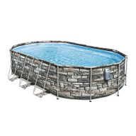 Bestway Power Steel™ 56719 Comfort Jet™ Frame Pool, 610 x 366 Steinoptik 56719_21