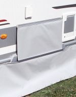 Radkastenabdeckung für Caravankeller