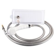 Wassersteckdose mit Schloss, reinweiß 300/682