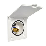 Wassersteckdose ohne Brause, reinweiß 300/679