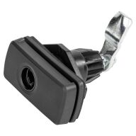 Drehspannverschluss Slim Line HSC- Steckzylinder, Farbe schwarz lose 215/206-1