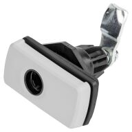 Drehspannverschluss Slim Line HSC- Steckzylinder, Farbe weiß (549F) lose 215/207-1