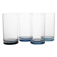 Trinkgläser 4er-Set Longdrink 500 ml, blau 550/473