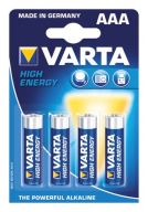 Batterie Varta High Energy Micro LR 03 / AAA, 4er-Pack