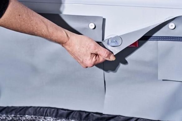 Isabella Windblenden & Radkastenabdeckungen