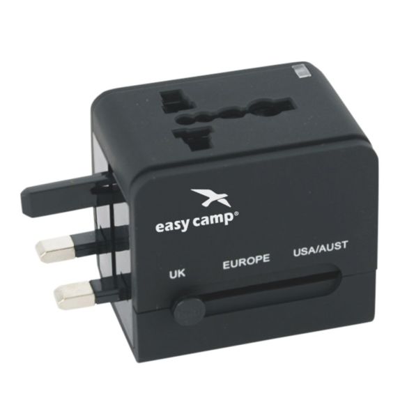 Universal Reisestecker mit USB Ladebuchse