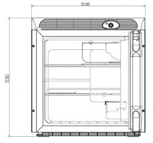 Engel Kühlschrank CK-57 - aktuellstes Modell + digitale Temperaturanzeige 