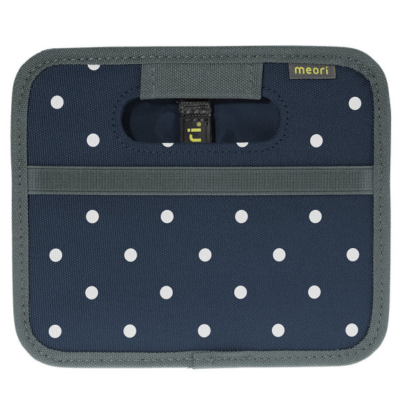 Faltbox Meori Mini, Marine Blau, Punkte