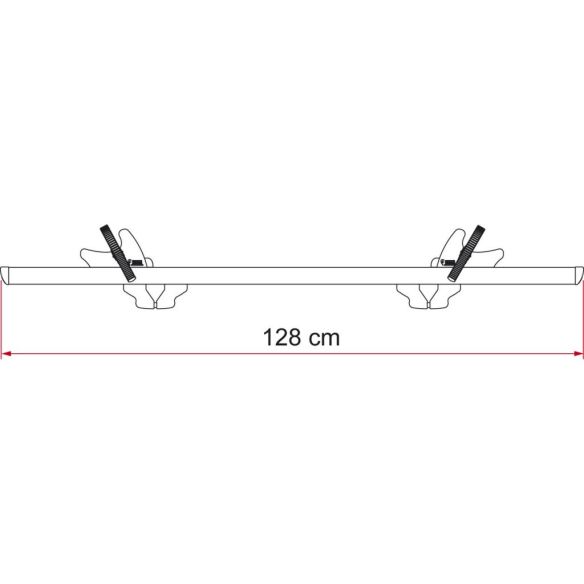 Fahrradschiene Rail Premium S Skizze