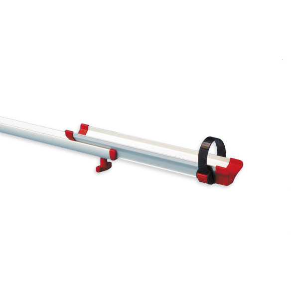 Fiamma Fahrradschiene Rail Quick C rot, 101-167 cm