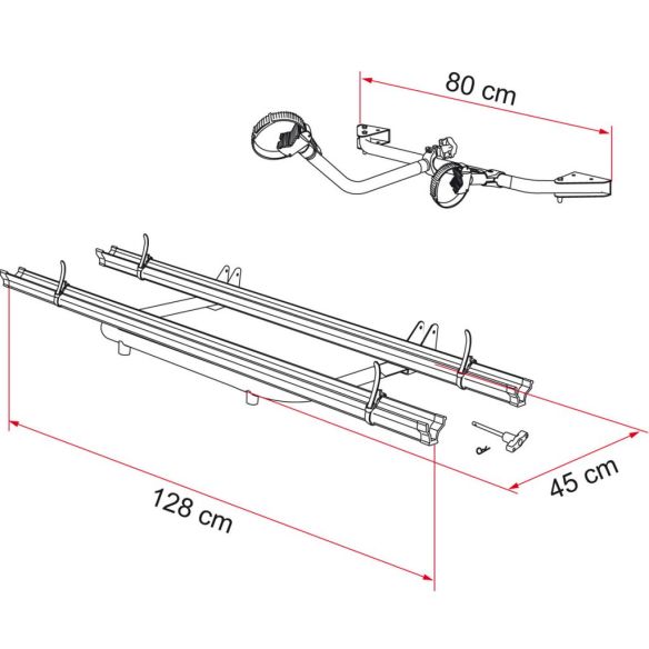 Fiamma Fahrradträger Carry-Bike Garage Standard